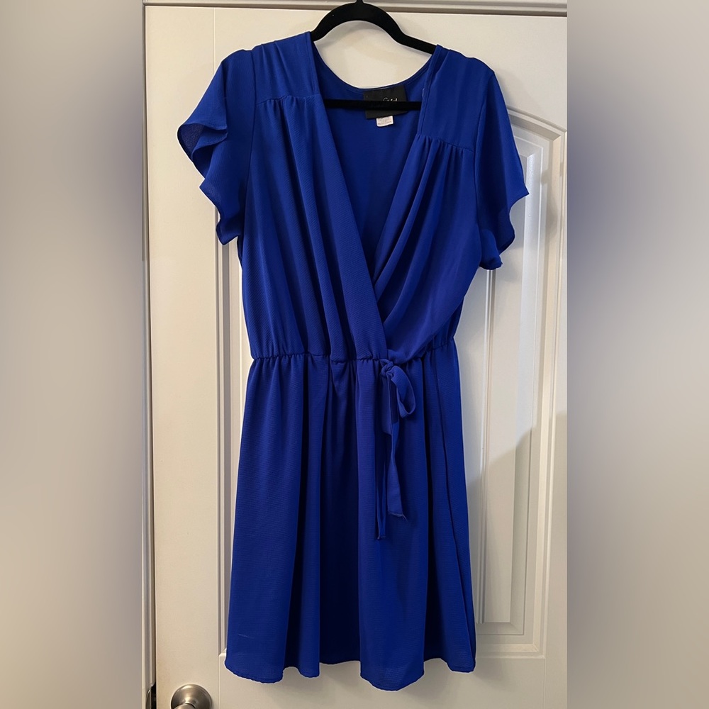 Size 2XL Royal Blue Dress